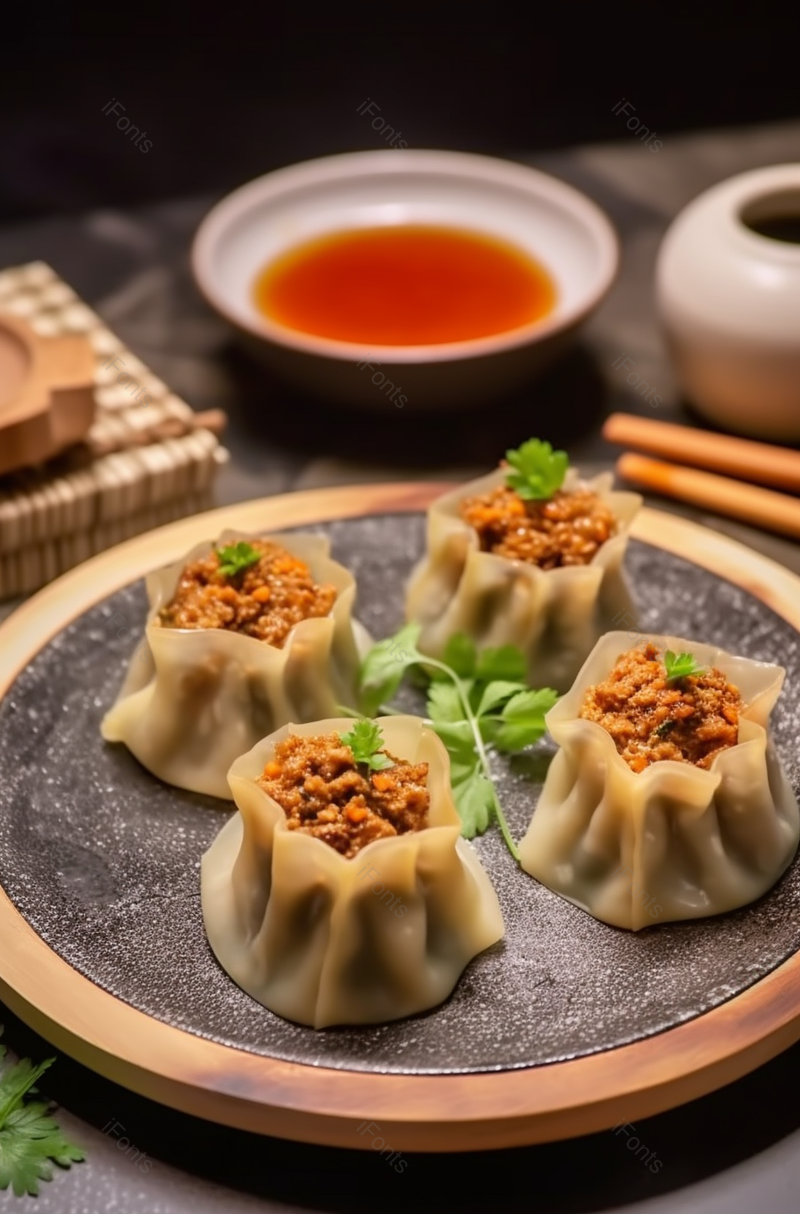 广式茶点烧麦美食点心,高清,摄影图,摄影图片,图片大全,摄影图免费下载